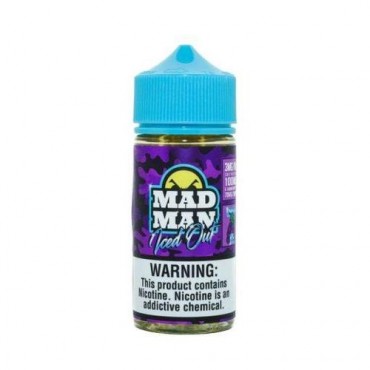 Crazy Grape Iced Out 100ml E-Liquid By Mad Man