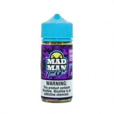 Crazy Grape Iced Out 100ml E-Liquid By Mad Man