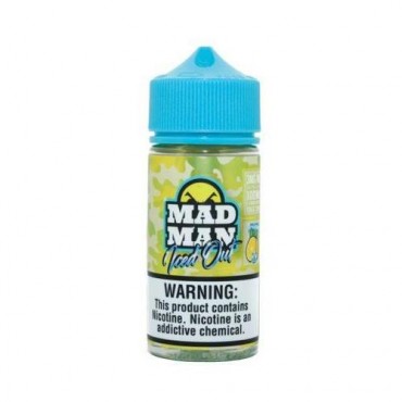 Crazy Lemon Iced Out 100ml E-Liquid By Mad Man