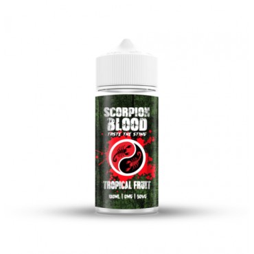 Tropical Fruits E Liquid by Scorpion Blood 100ml