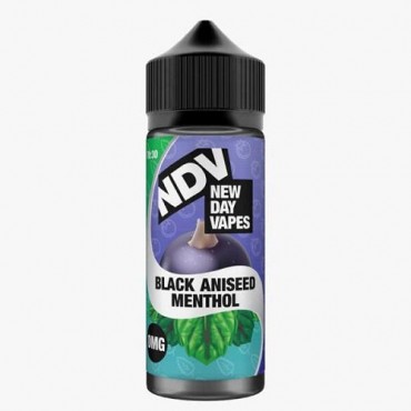Black Aniseed Menthol 100ml E-Liquid By NDV | BUY 2 GET 1 FREE