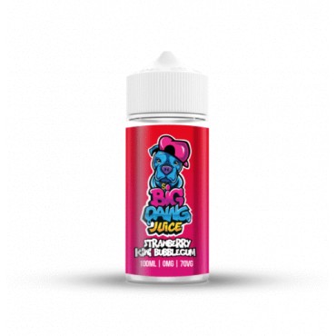 Strawberry Kiwi Bubblegum E Liquid by Big Dawg Juice 100ml | BUY 2 GET 1 FREE