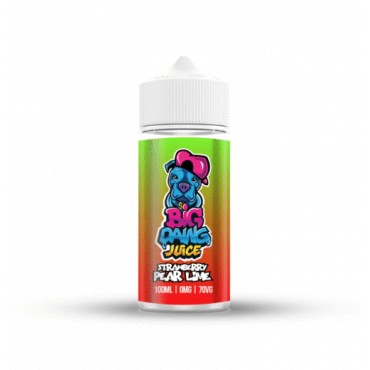 Strawberry Pear Lime E Liquid by Big Dawg juice 100ml | BUY 2 GET 1 FREE