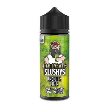 Lemon & Lime 100ml E-Liquid By Old Pirate Slushys