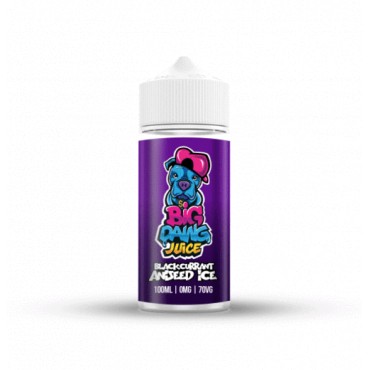 Blackcurrant Aniseed Ice E Liquid by Big Dawg Juice 100ml | BUY 2 GET 1 FREE