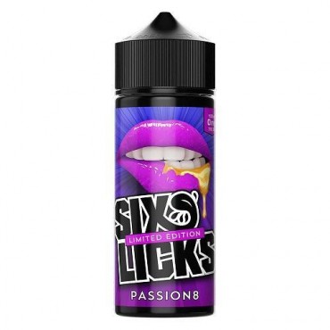 Passion8 100ml E-Liquid By Six Licks