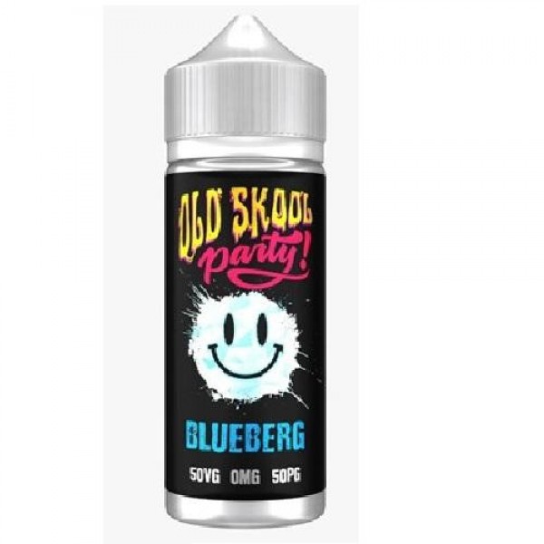 Blueberg Shortfill E Liquid by Old Skool Party 100ml