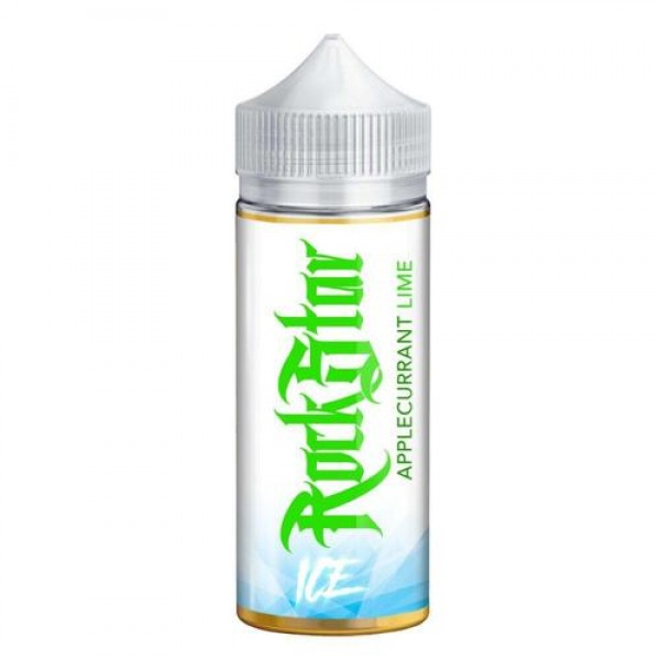 Applecurrant Lime ICE 100ml E-Liquid By Rockstar | BUY 2 GET 1 FREE