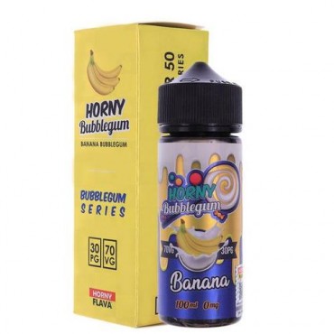 Banana E-Liquid by Horny Bubblegum Series 100ml