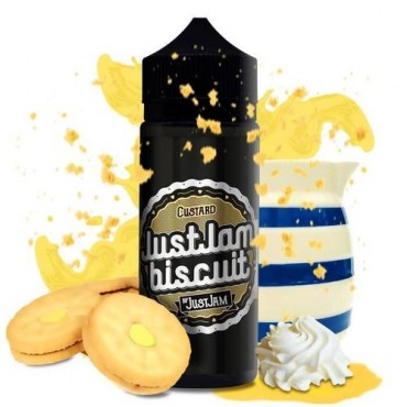 Custard Shortfill E Liquid by Just Jam Biscuit 100ml