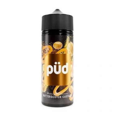 Butterscotch Custard 100ml Shortfill E-liquid by Pud