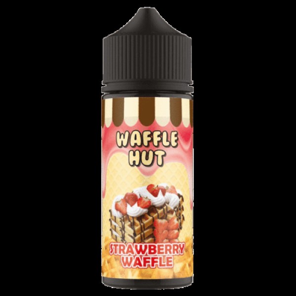 Strawberry Waffle Shortfill E Liquid by Waffle Hut 100ml