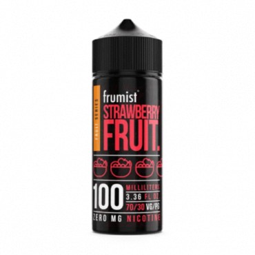Strawberry Shortfill E-Liquid by Frumist Fruit Series 100ml
