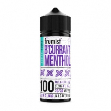B’Currant Shortfill E-Liquid by Frumist Menthol Series 100ml
