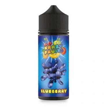 Blueberry Shortfill E Liquid by Krazy Fruits 100ml