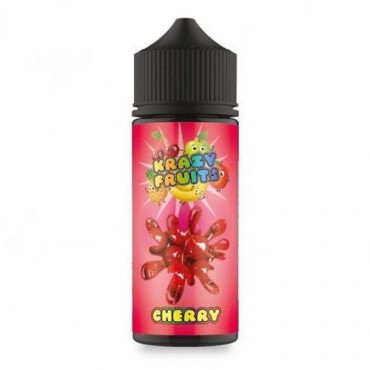 Cherry Shortfill E Liquid by Krazy Fruits 100ml