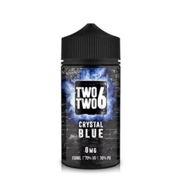 Crystal Blue 150ml E-Liquid By Two Two 6