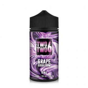 Grape Bubblegum 150ml E-Liquid By Two Two 6