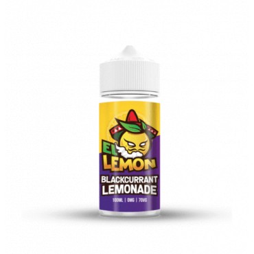 Blackcurrant Lemonade Shortfill E-Liquid by El Lemon 100ml