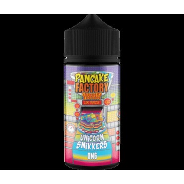 Unicorn Snikkers Shortfill E Liquid by Pancake Factory 100ml | BUY 2 GET 1 FREE