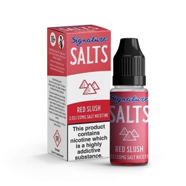 Red Slush Nic Salt 10ml By Signature Salts 20mg