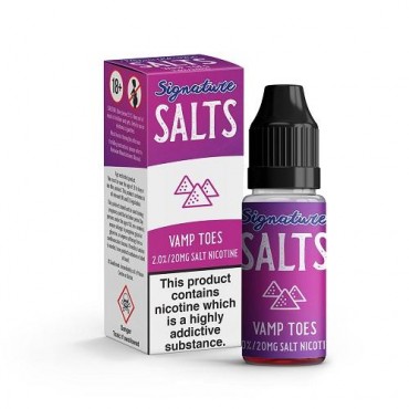 Vamp Toes Nic Salt 10ml By Signature Salts 20mg
