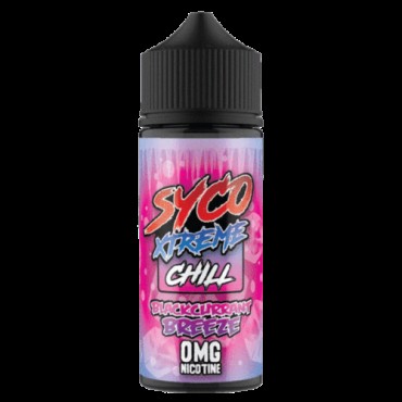 Syco Xtreme Chill - Blackcurrant Breeze E liquid Shortfill 100ml