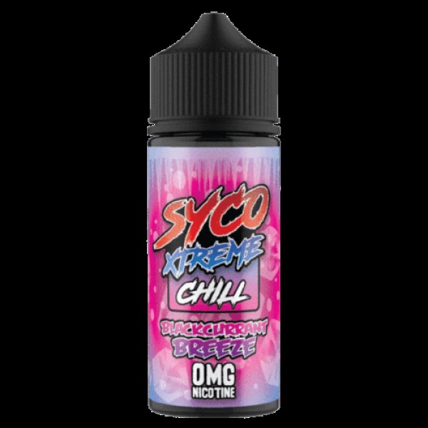 Syco Xtreme Chill - Blackcurrant Breeze E liquid Shortfill 100ml