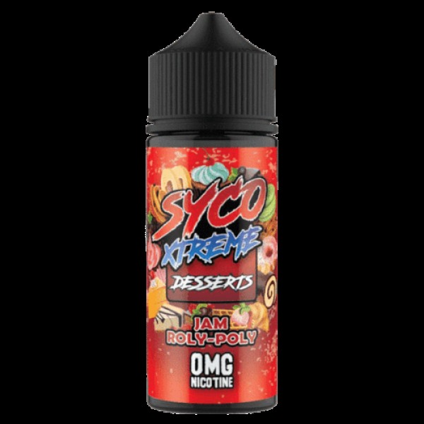 Syco Xtreme Dessert - Jam Roly Poly E liquid Shortfill 100ml