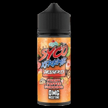 Syco Xtreme Dessert - Sticky Toffee Pudding E liquid Shortfill 100ml