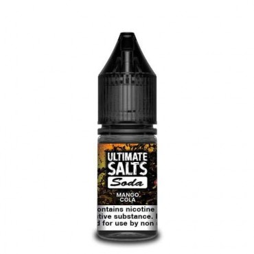 Mango Cola 10ml Nicsalt Eliquid by Ultimate Salts Soda