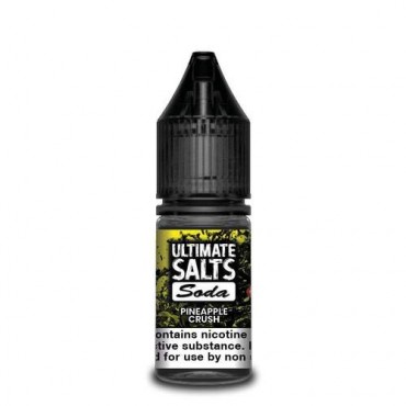 Pineapple Crush 10ml Nicsalt Eliquid by Ultimate Salts Soda