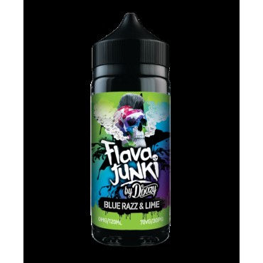 Flava Junki - Blue Razz - 100ml  e liquid Shortfill | BUY 2 GET 1 FREE