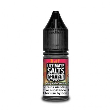 Apple & Mango 10ml Nicsalt Eliquid by Ultimate Salts Sherbet