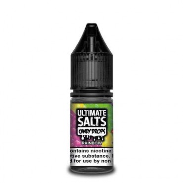 Rainbow 10ml Nicsalt Eliquid by Ultimate Salts Candy Drops