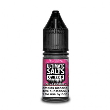 Pink Raspberry 10ml Nicsalt Eliquid by Ultimate Salts Chilled