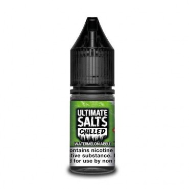 Watermelon Apple 10ml Nicsalt Eliquid by Ultimate Salts Chilled