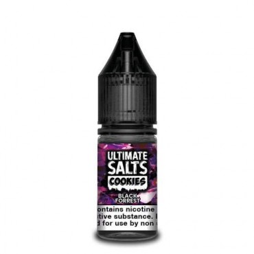 Black Forrest 10ml Nicsalt Eliquid by Ultimate Salts Cookies