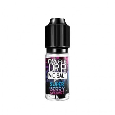 Super Berry Sherbet 10ml Nicsalt Eliquid by Double Drip