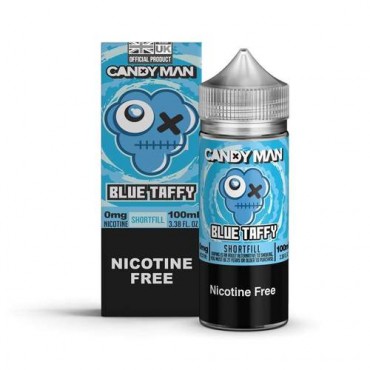 Candy Man - Blue Taffy E-liquid Shortfill 100ml By Keep it 100