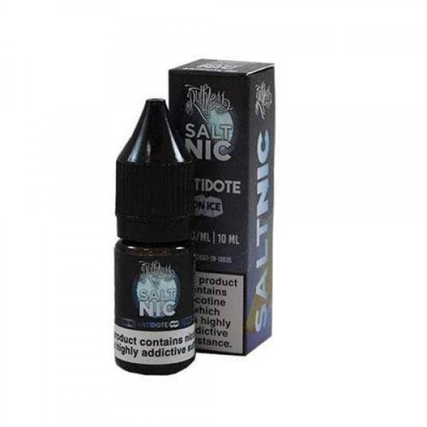 Antidote on ice 10ml Nicsalt Eliquid by Ruthless