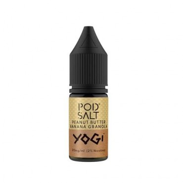 Peanut Butter Banana Granola 10ml Nicsalt Eliquid by Pod Salt