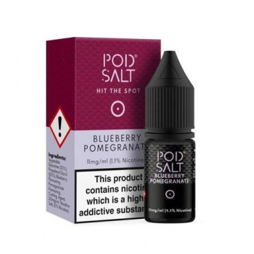 Blueberry Pomegranate 10ml Nicsalt Eliquid by Pod Salt