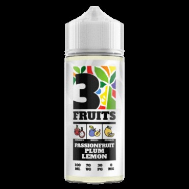 3 FRUITS - PASSIONFRUIT PLUM LEMON - 100ML