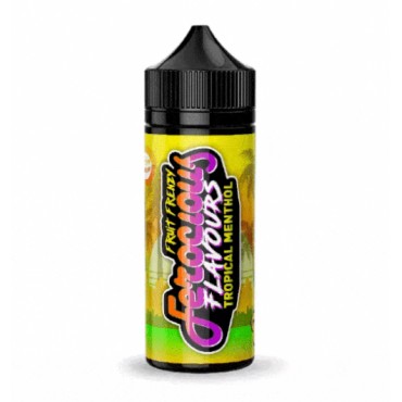 Tropical Menthol E liquid 100ml Shortfill By Ferocious