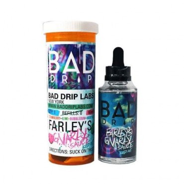 Farley's Gnarly Sauce Iced Out Shortfill 50ml E liquid by Bad Drip