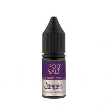 Blueberry Jam Tart 10ml Nicsalt Eliquid by Pod Salt