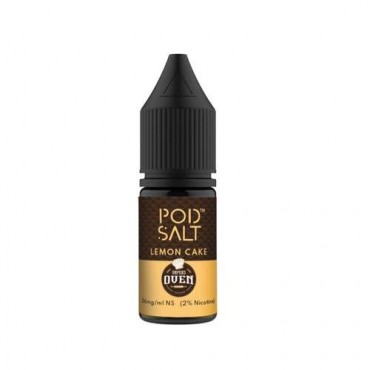 Lemon Cake 10ml Nicsalt Eliquid by Pod Salt