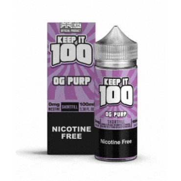 OG Purp E -liquid 100ml Shortfill by Keep it 100