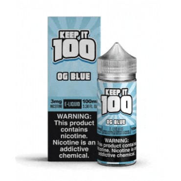 OG Blue E -liquid 100ml Shortfill by Keep it 100